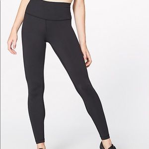 Lululemon High waisted 28” Black Leggings